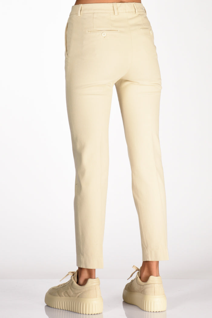Incotex Slowear Pantalone Leyre Beige Chiaro Donna - 6