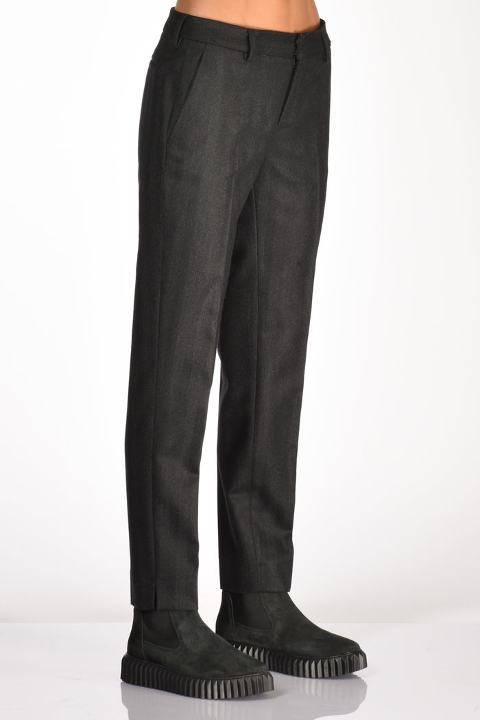 Pt Torino Pantalone New York Grigio Donna - 5
