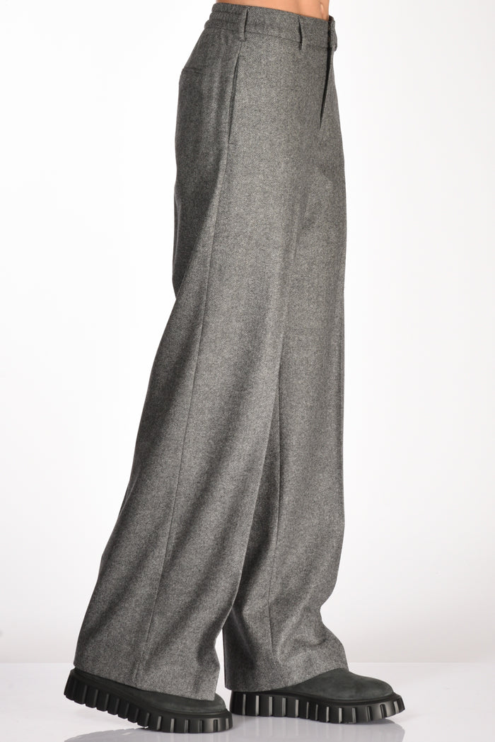Pt Torino Pantalone Lorenza Grigio Scuro Donna - 5