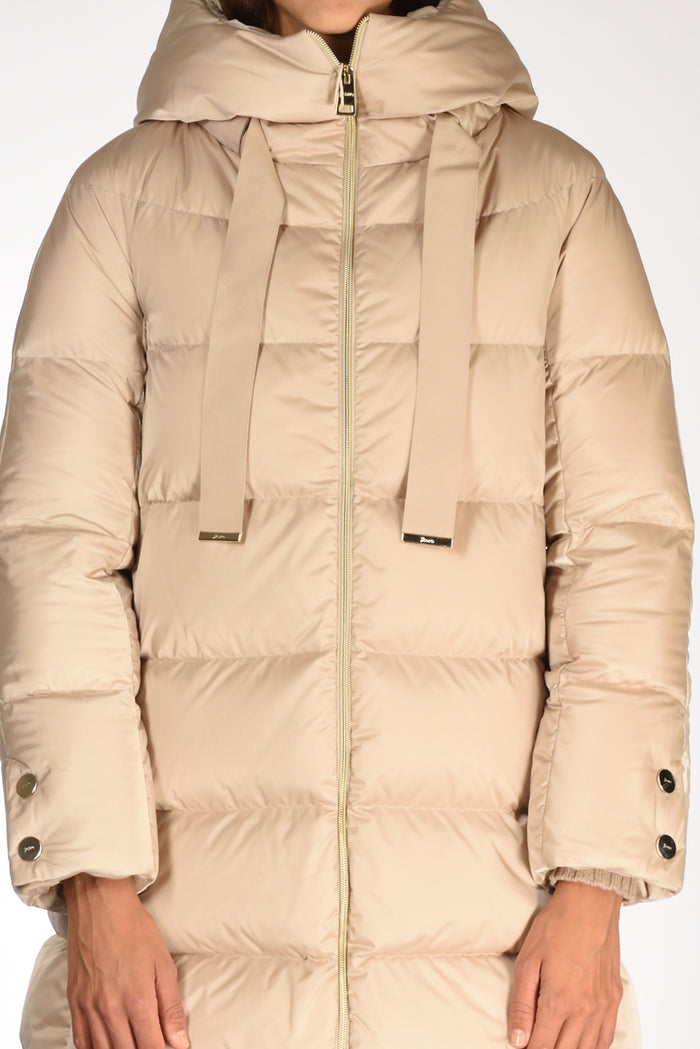Herno Piumino In Raso Beige Donna - 3