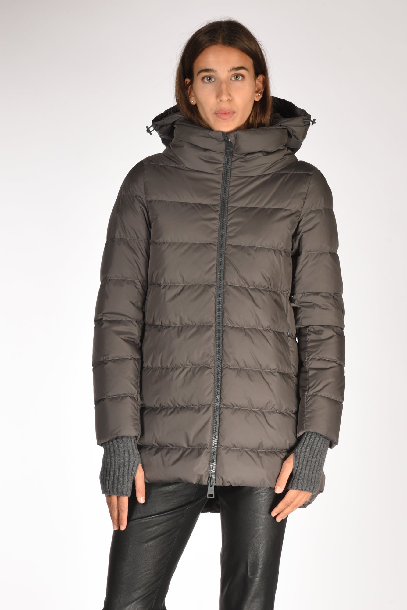 Herno Piumino Chamonix Grigio Donna » Five Brescia