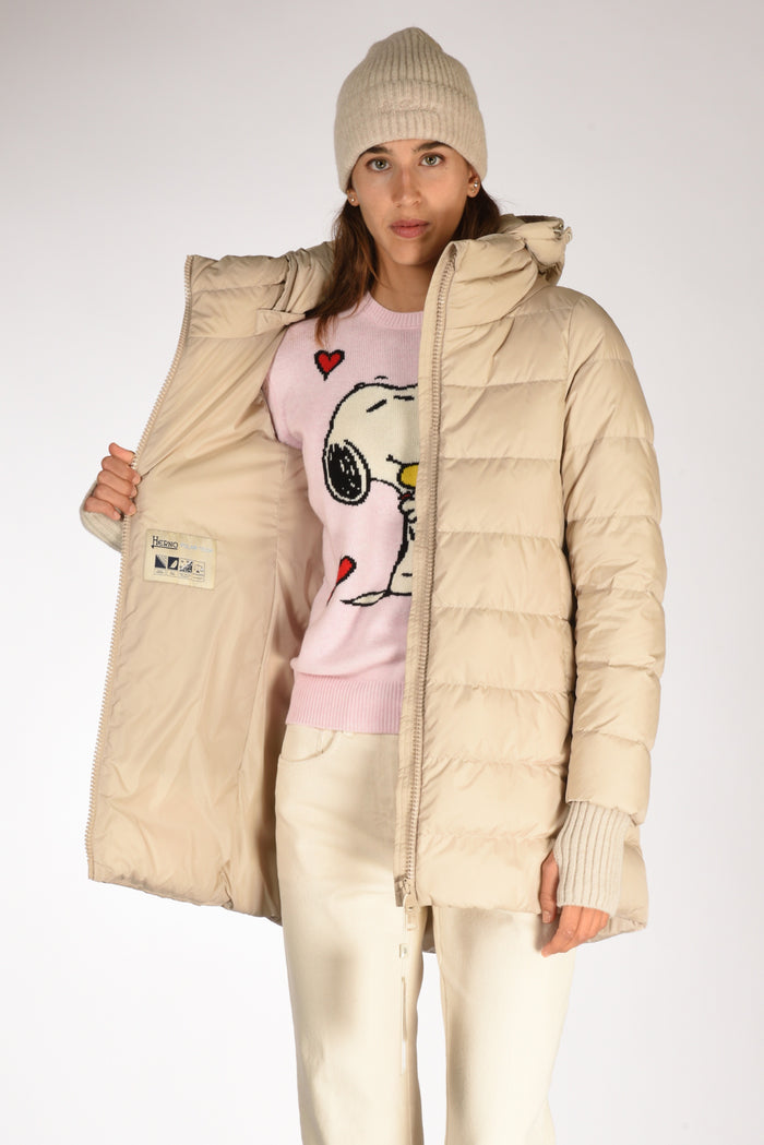 Herno Piumino Chamonix Beige Donna - 6