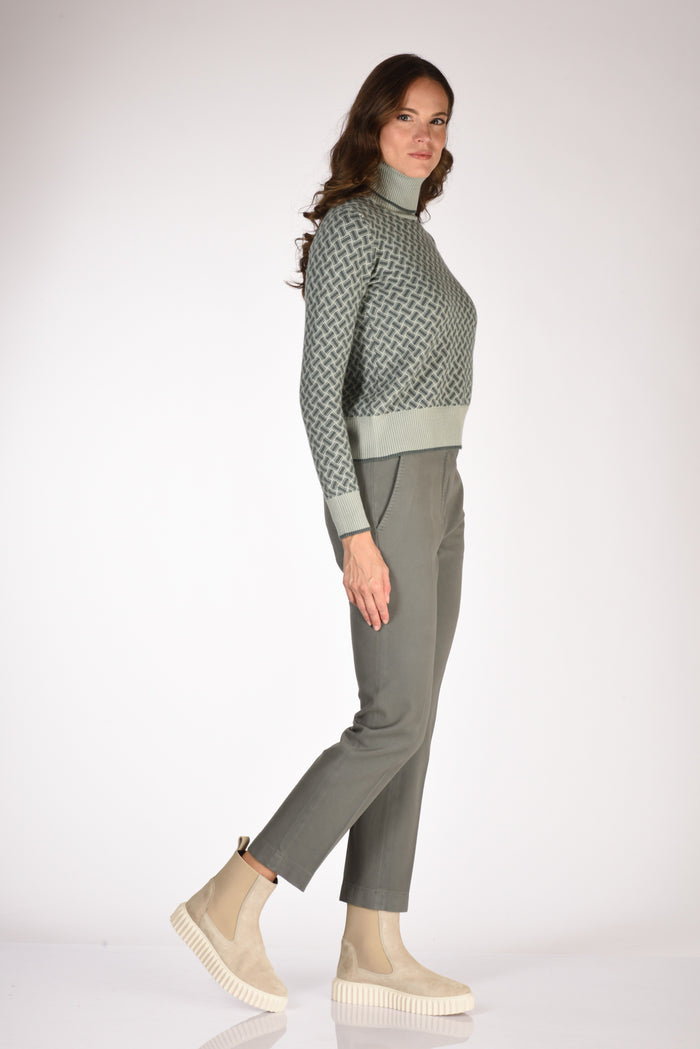 Drumohr Maglia Azzurro Donna - 4