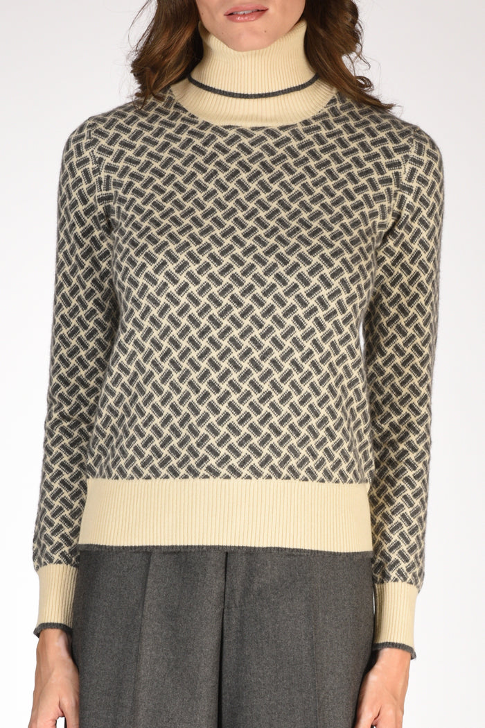 Drumohr Maglia Grigio Donna - 3