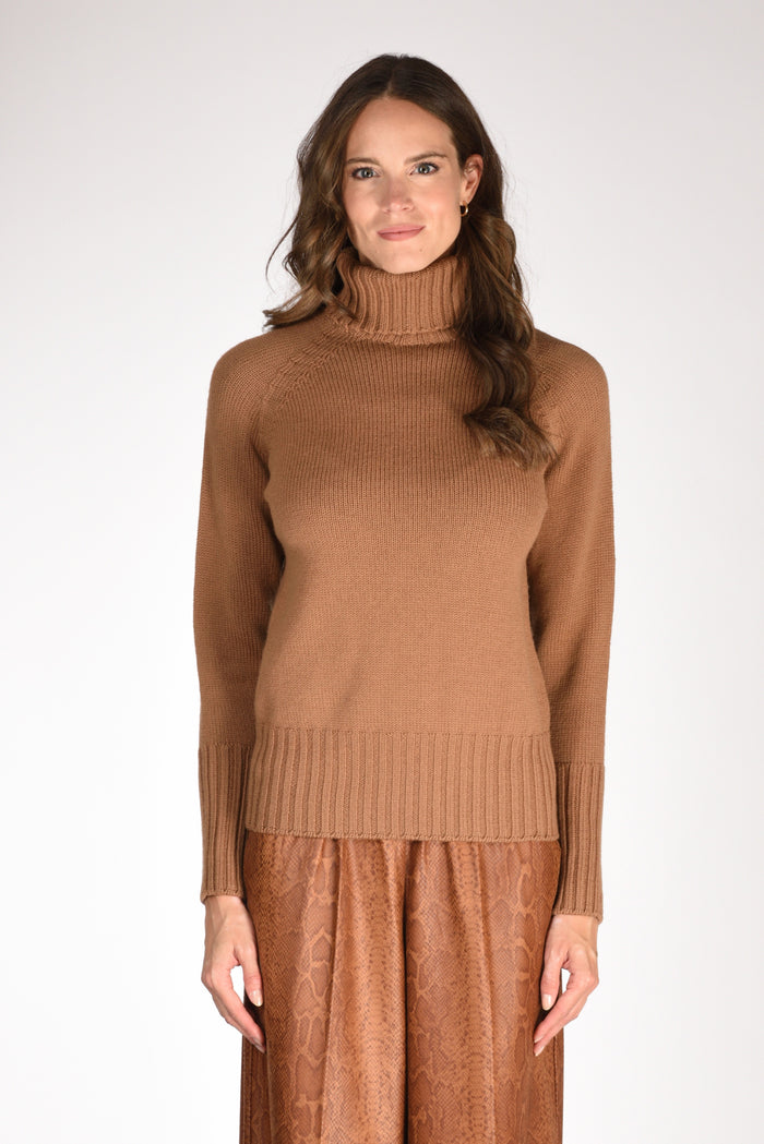 Drumohr Docevita Raglan Marrone Chiaro Donna - 2