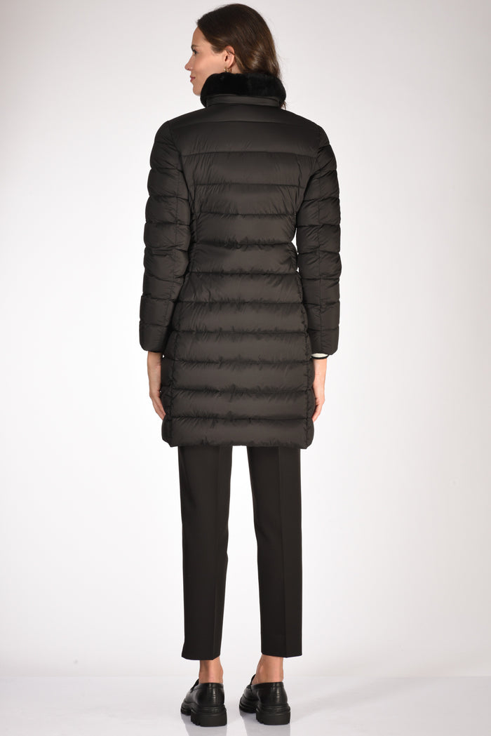 Moorer Piumino Longan Nero Donna - 5