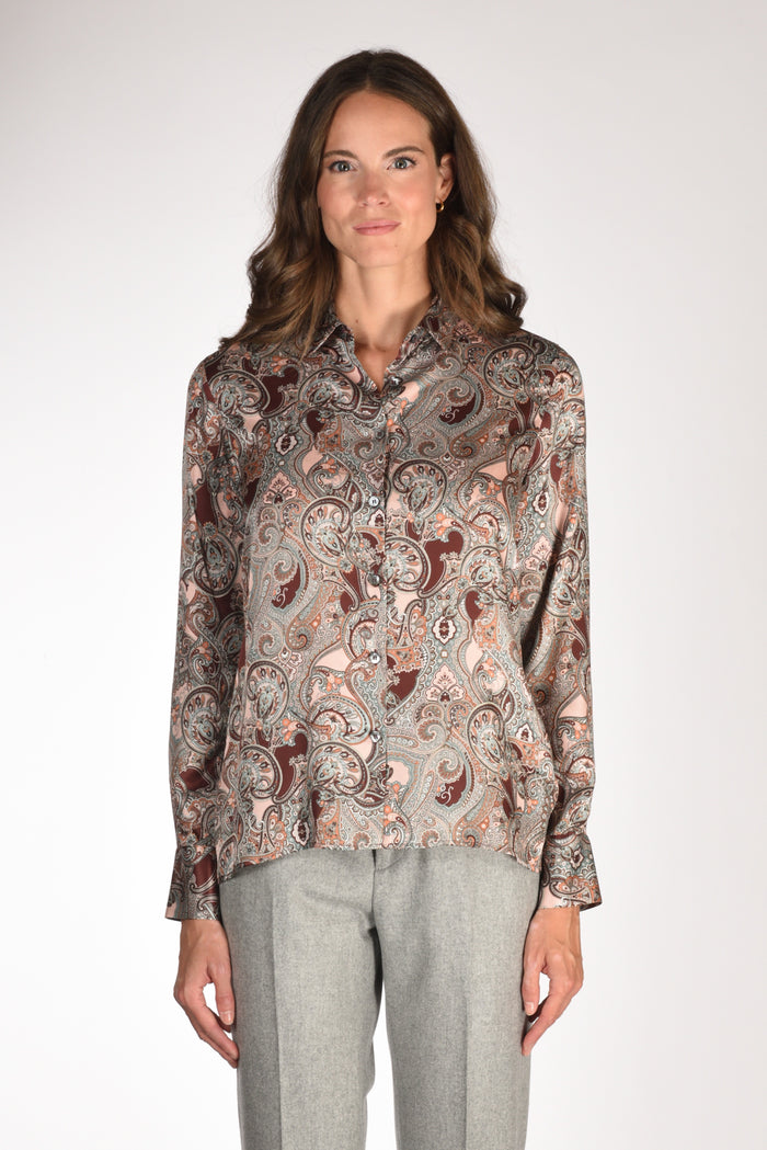 Robert Friedman Camicia Stampata Rosa/multicolor Donna - 2
