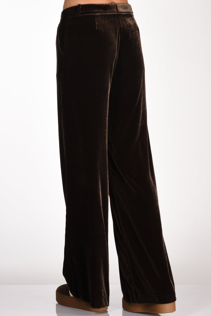 Kiltie Pantalone Andrea Marrone Donna - 6