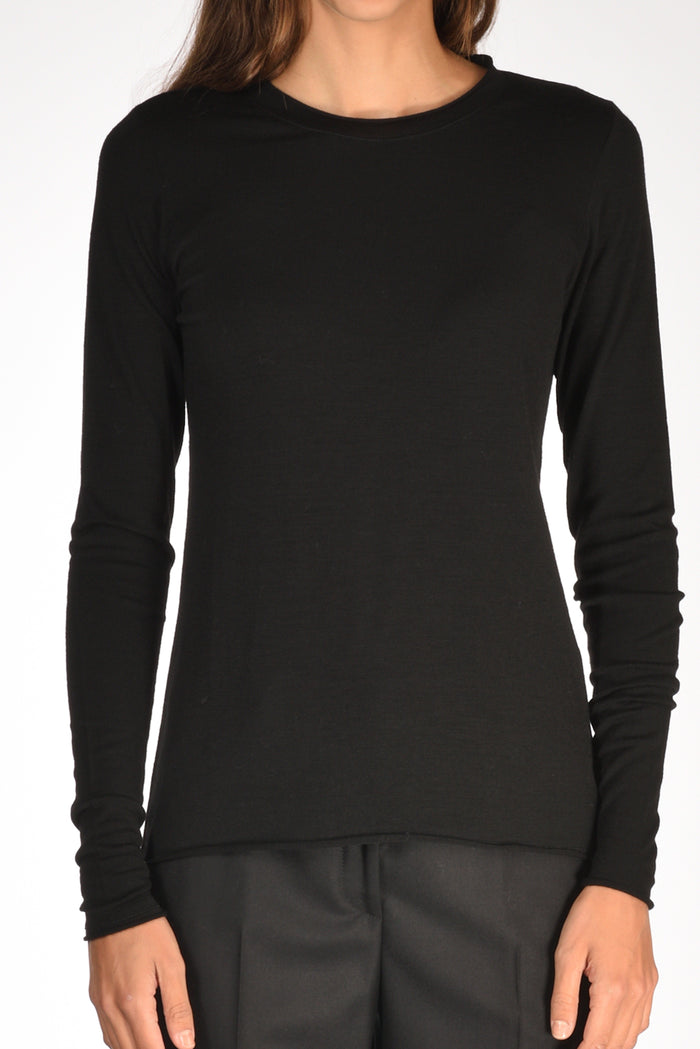 Shirt C Zero Tshirt Maglia Nero Donna - 3
