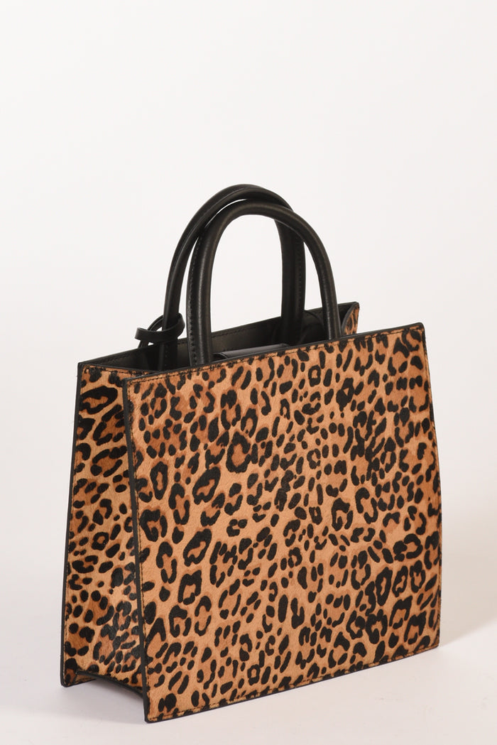 Mc2 Saint Barth Borsa Midi Beige/nero Donna - 4
