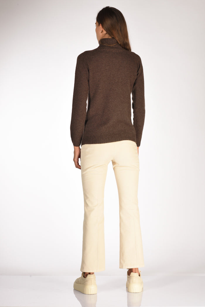 Five Collo Alto Marrone Donna - 5