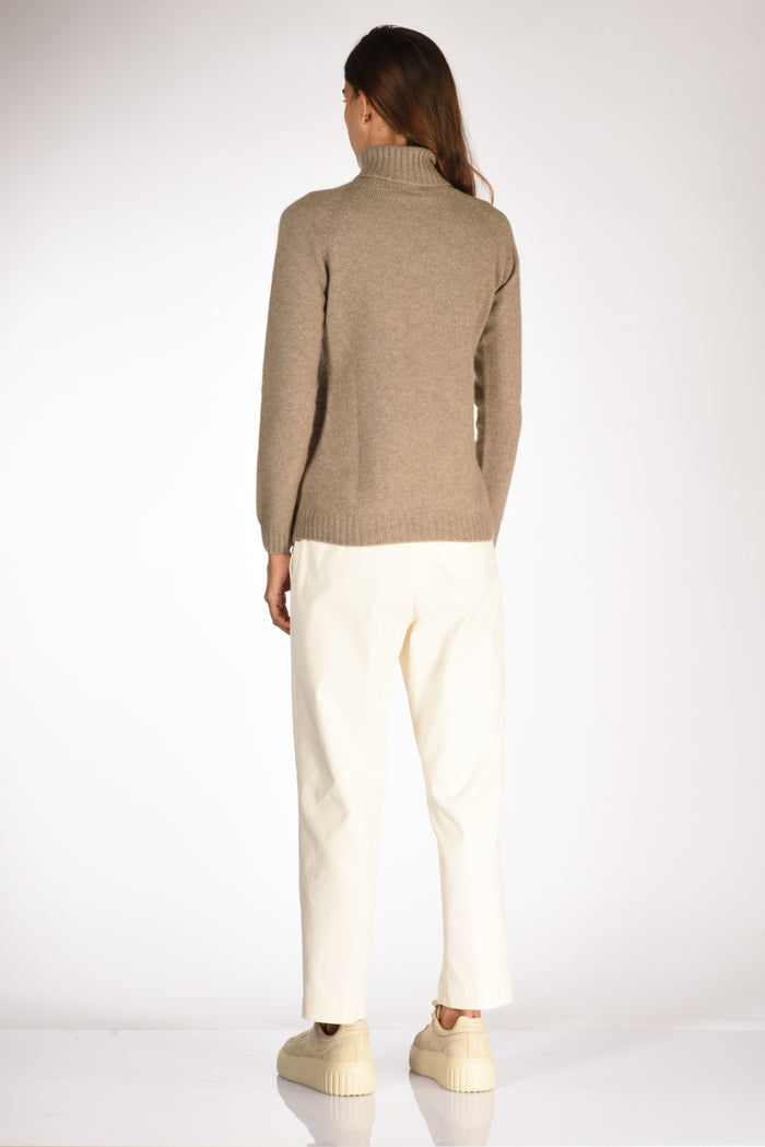 Five Collo Alto Marrone Chiaro Donna - 5