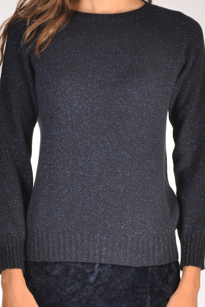Five Maglia Girocollo Blu/bluette Donna - 3