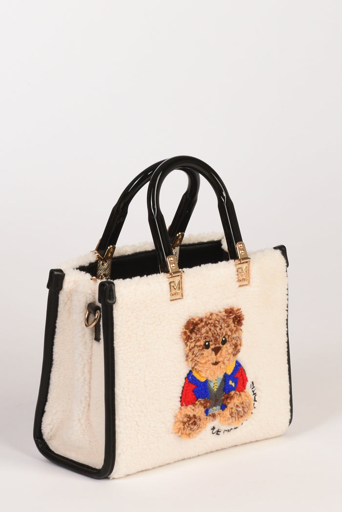 Rue Madam Paris Borsa Marvin Mini Bianco Naturale Donna - 3
