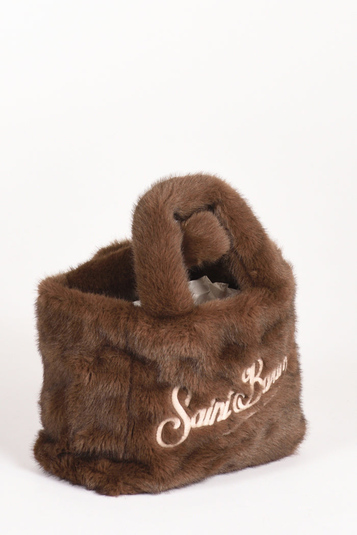 Mc2 Saint Barth Borsa Vanity Mini Marrone Donna - 2