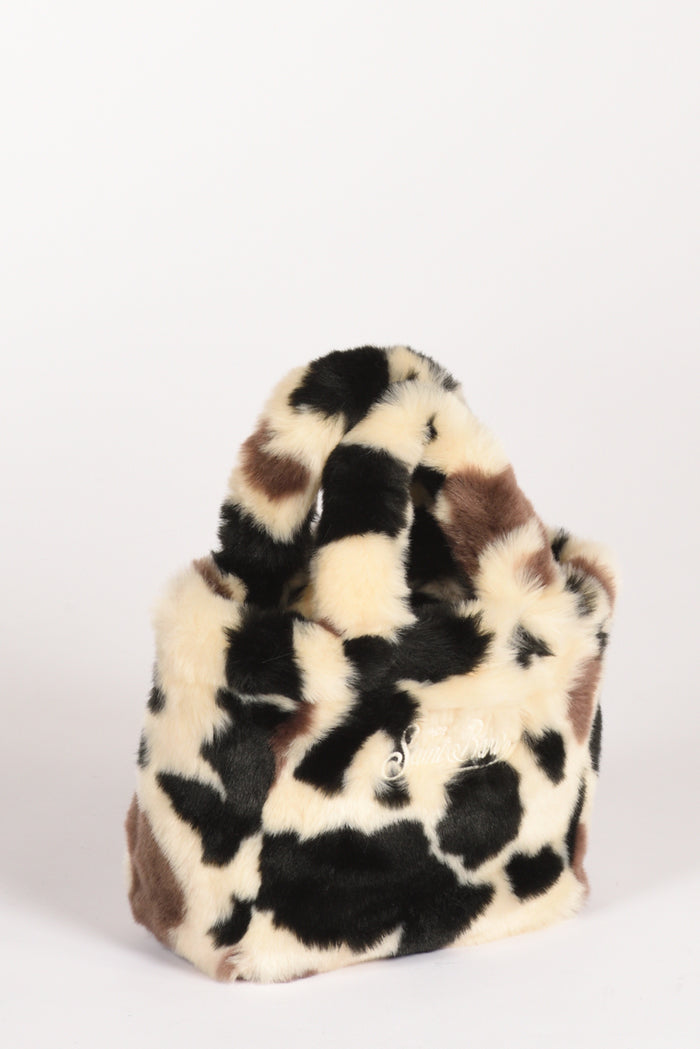 Mc2 Saint Barth Borsa Vanity Mini Bianco/nero/multicolor Donna - 3