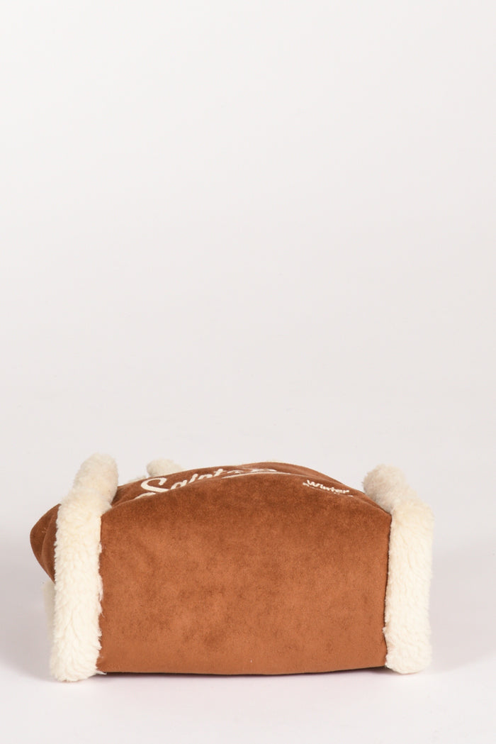 Mc2 Saint Barth Borsa Vanity Mini Beige Cuoio Donna - 5