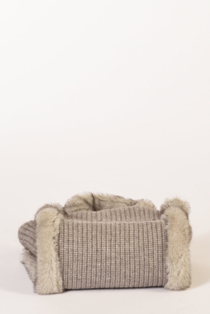 Mc2 Saint Barth Borsa Vanity Mini Grigio Donna - 6