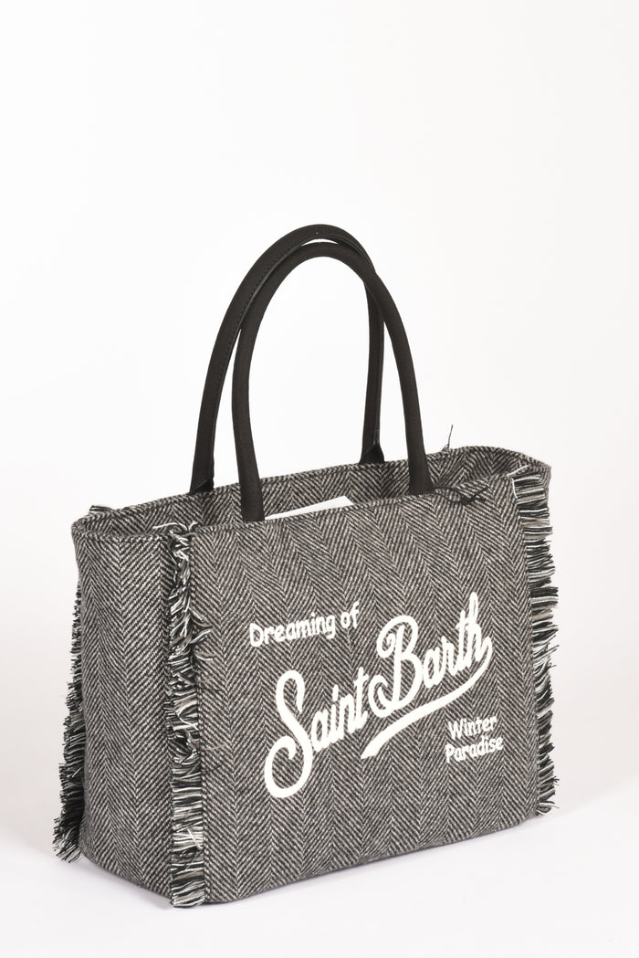 Mc2 Saint Barth Borsa Vanity Nero/bianco/grigio Donna - 2