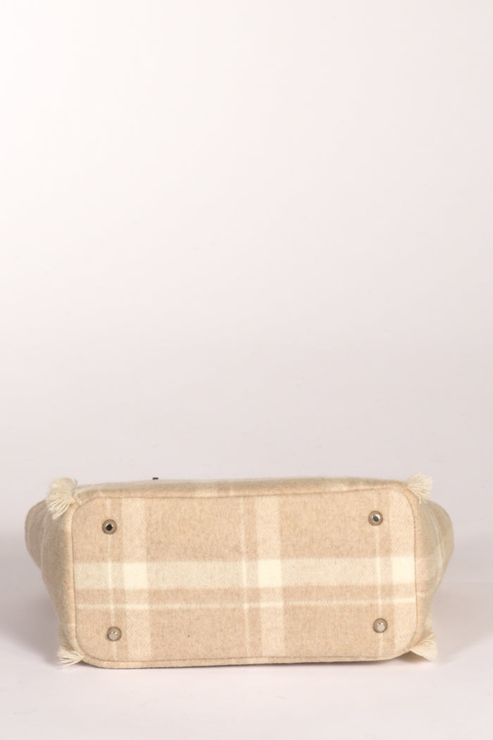 Mc2 Saint Barth Borsa Colette Beige/bianco Donna - 5