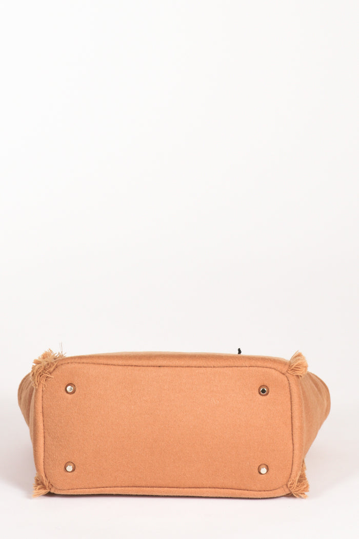 Mc2 Saint Barth Borsa Colette Beige Cammello Donna - 5