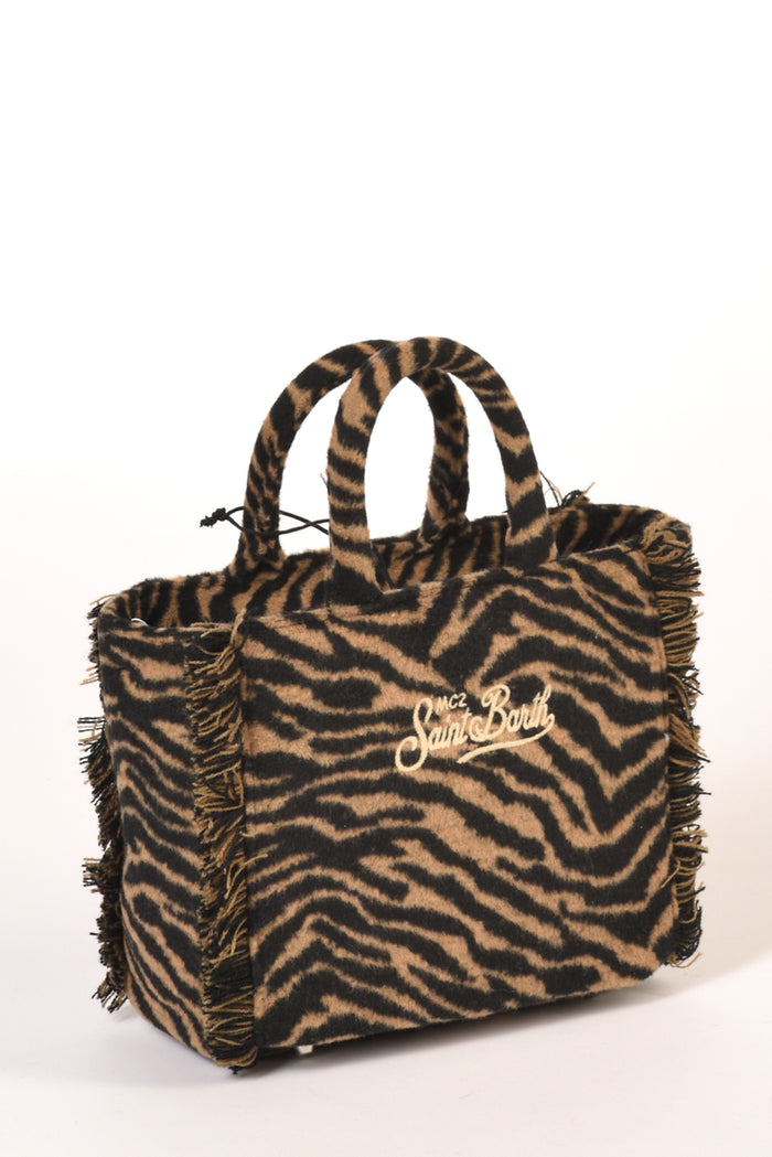Mc2 Saint Barth Borsa Vanity Mini Nero/beige Donna - 4