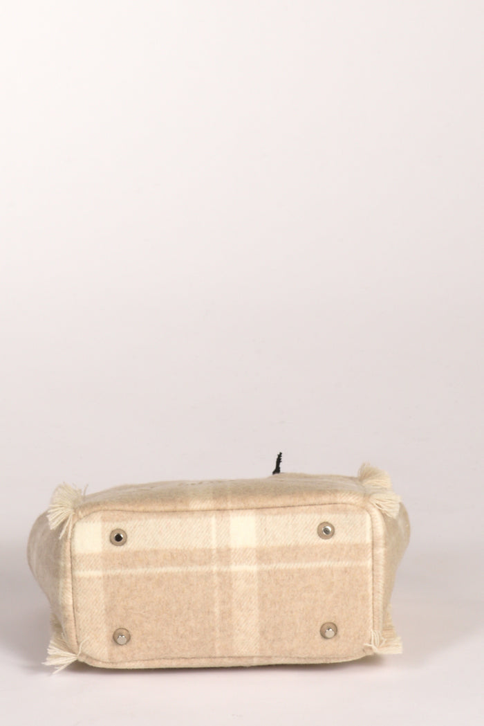 Mc2 Saint Barth Borsa Vanity Mini Beige/bianco Donna - 5