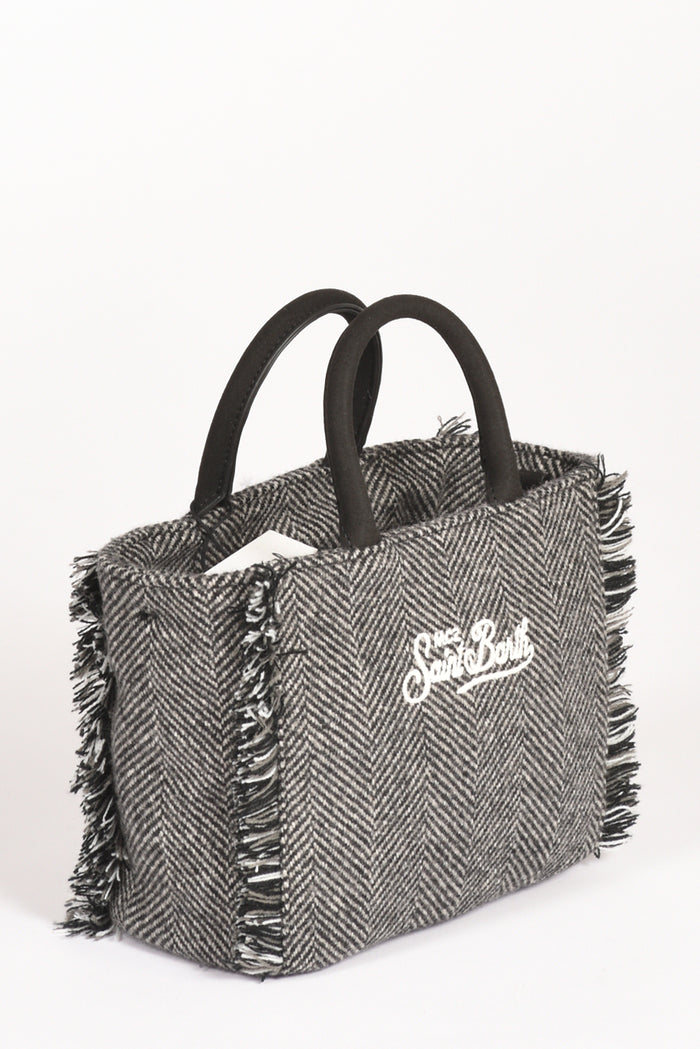 Mc2 Saint Barth Borsa Vanity Mini Nero/grigio/bianco Donna - 3
