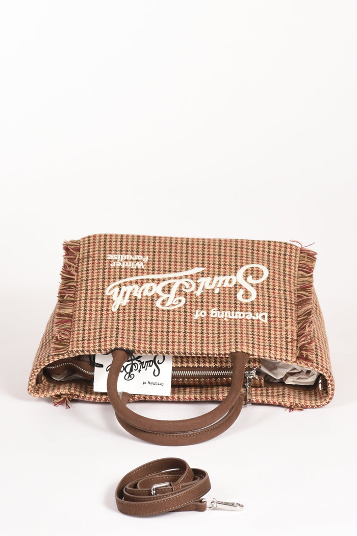 Mc2 Saint Barth Borsa Colette Beige/multicolor Donna - 4