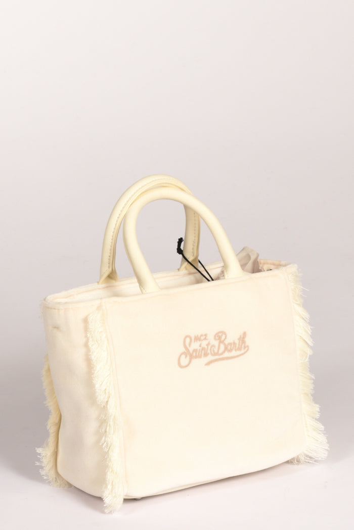 Mc2 Saint Barth Borsa Vanity Mini Bianco Donna - 3