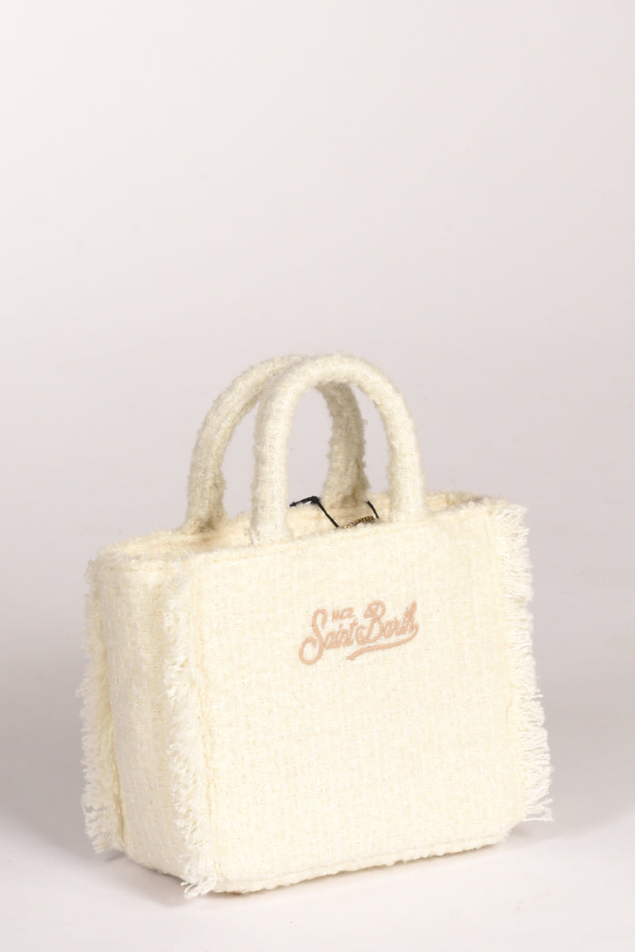 Mc2 Saint Barth Borsa Vanity Mini Bianco Donna - 3