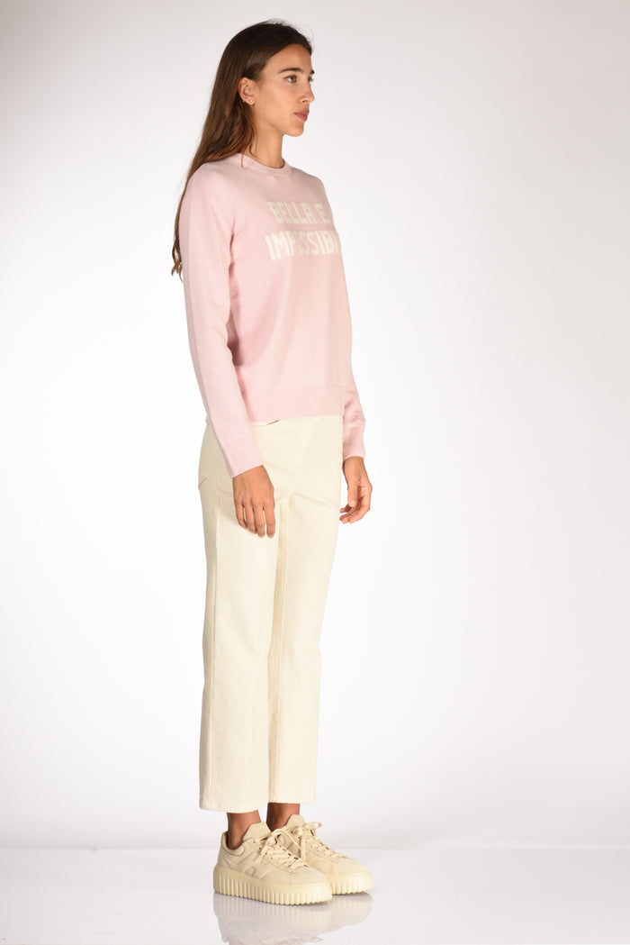 Mc2 Saint Barth Maglia New Queen Rosa/bianco Donna - 4