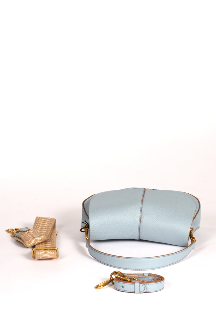 Gianni Chiarini Borsa Helena Round Azzurro Donna - 5