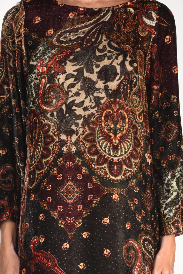 Gabriele Bellini Abito Stampato Arancio/nero Donna - 3