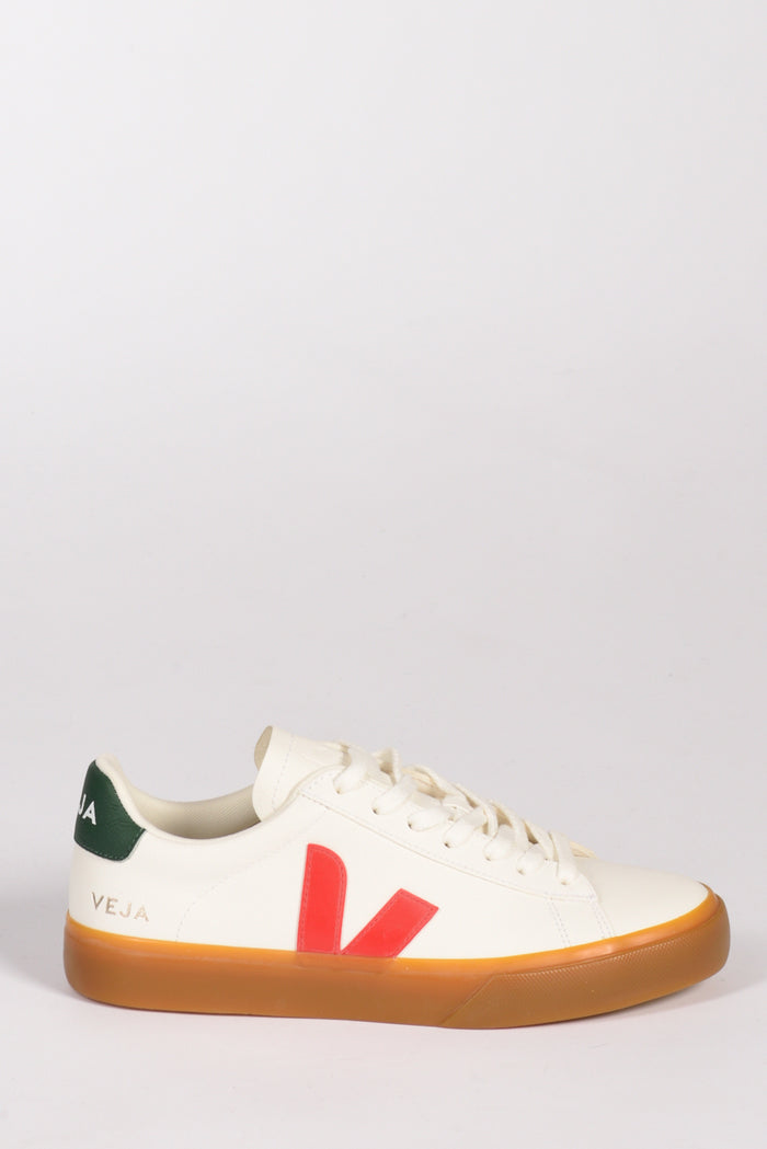 Veja Sneakers Campo Bianco/rosso Donna - 1