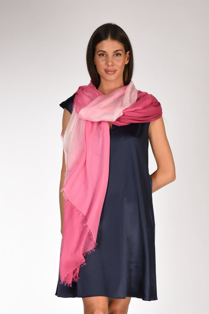 Faliero Sarti Sciarpa Ginevra Rosa/fucsia Donna - 1