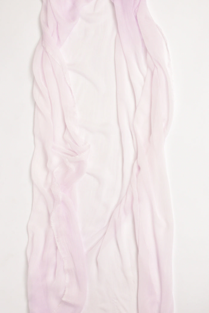 Faliero Sarti Sciarpa Sfrangiata Rosa Chiaro Donna - 4