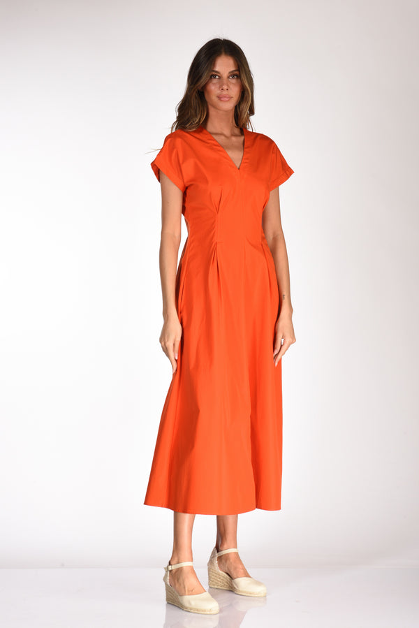 Aspesi Women's Orange Knitted Dress