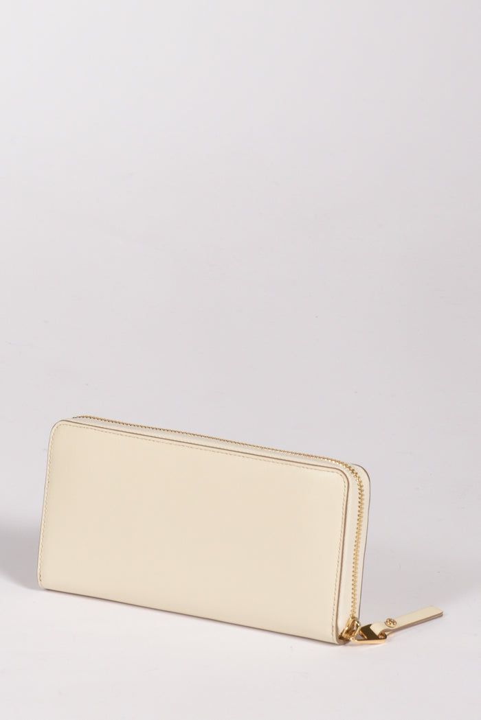 Gianni Chiarini Portafoglio Zip Bianco Naturale Donna - 3