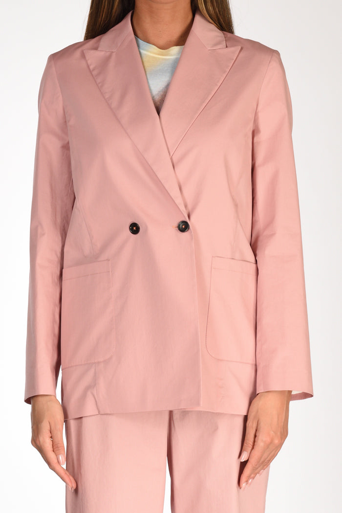 Ps Paul Smith Women's Pink Double-Breasted Blazer - 3
