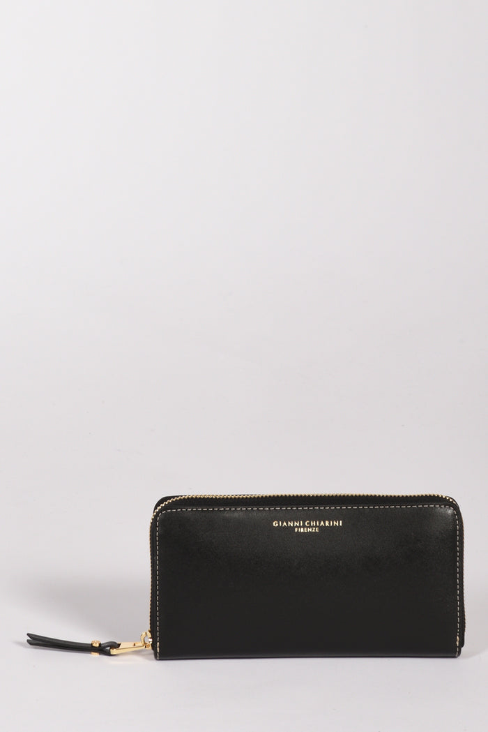 Gianni Chiarini Portafoglio Zip Nero Donna - 2