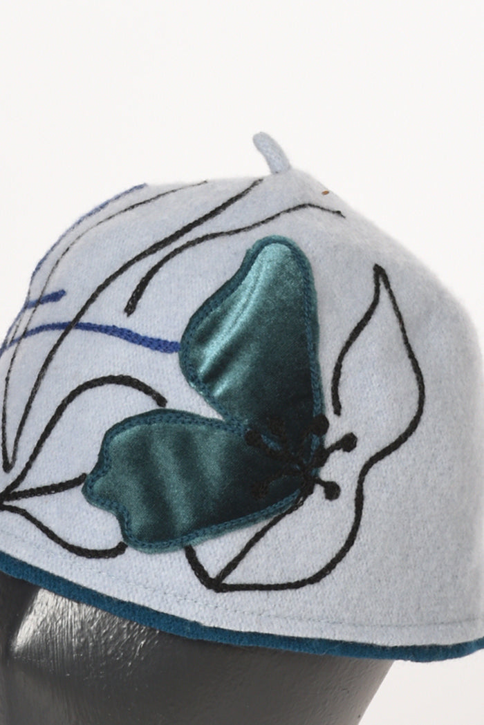 Le Chapeau Cappello Decorato Azzurro/multicolor Donna - 2