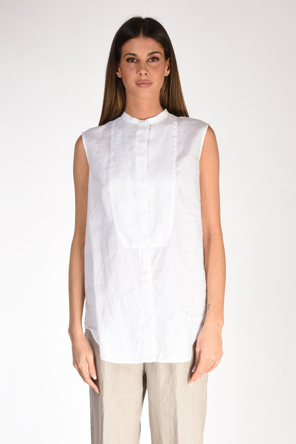 Aspesi Sleeveless Shirt White Woman-2