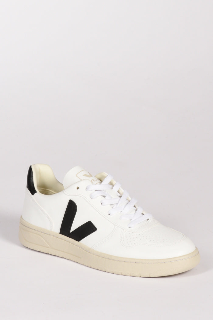 Veja Sneakers V10 Vegan Bianco/nero Donna - 3