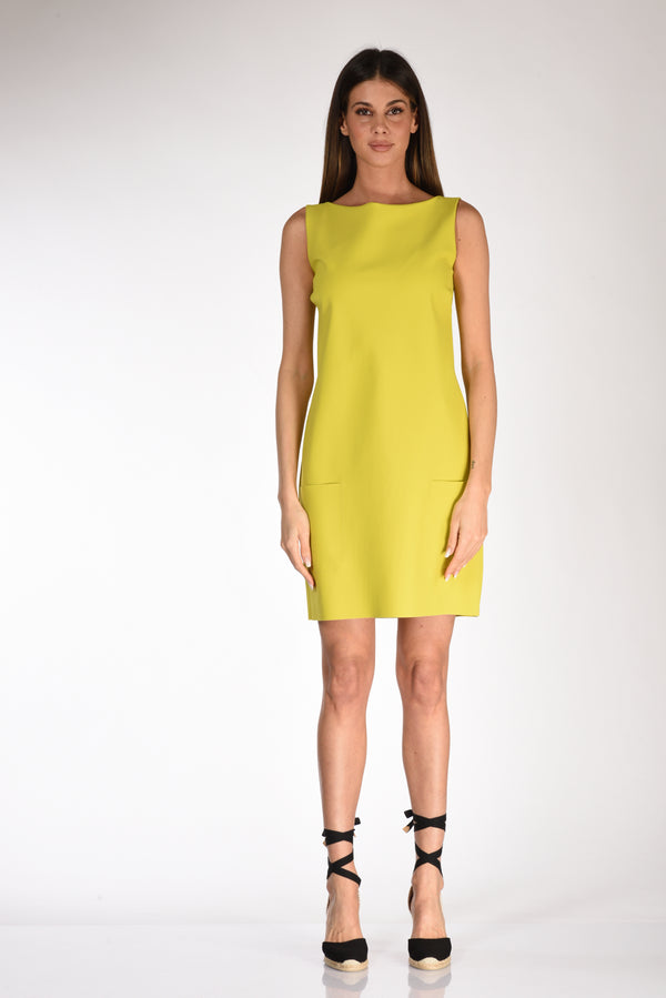 Chiara Boni La Petite Robe Green Jersey Dress For Women-2