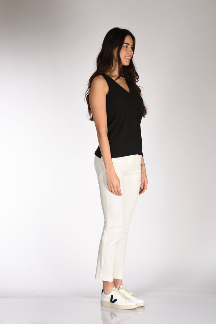 Zanone Slowear Canotta V Nero Donna - 4