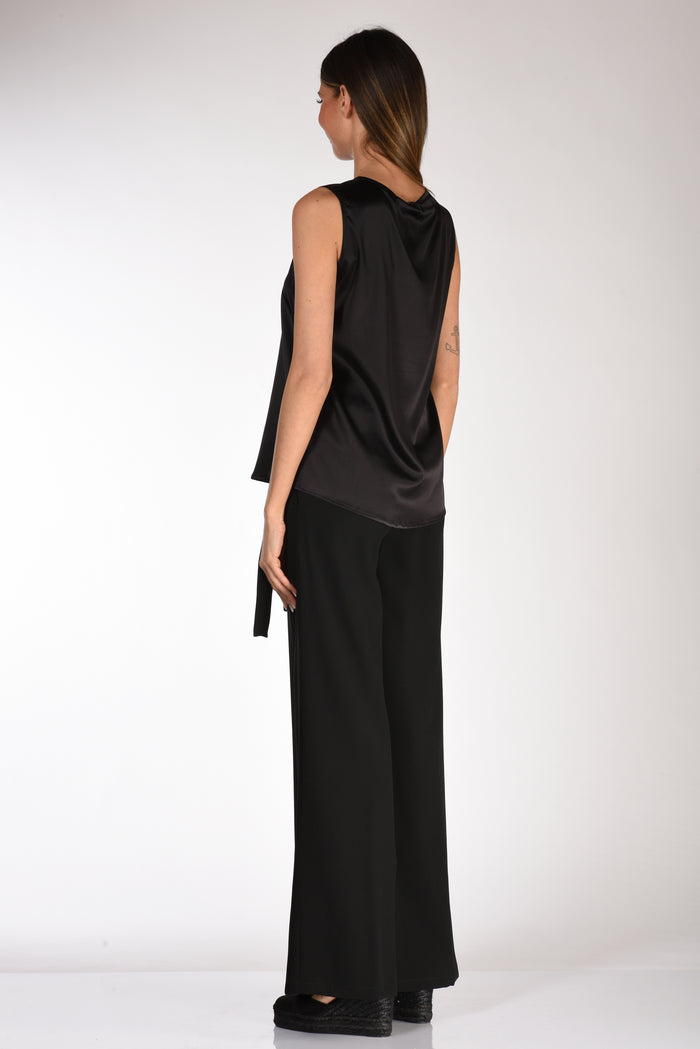 Shirt C Zero Canotta Seta Nero Donna - 5
