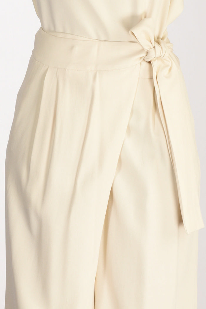 Aspesi Women's Natural White Trousers - 4