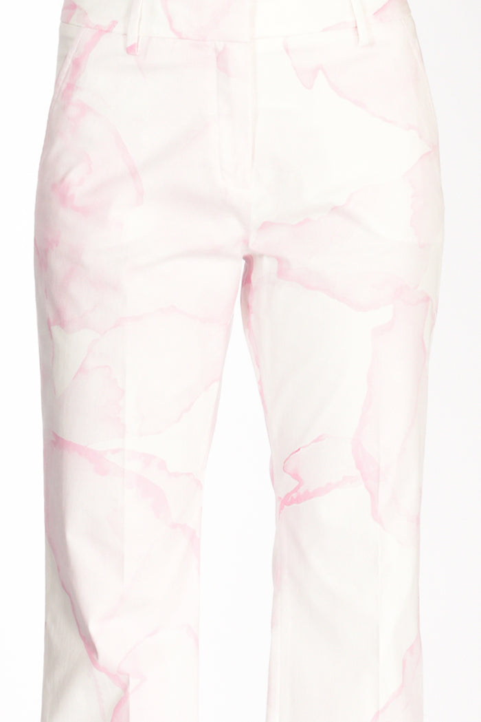 True Royal Women's Pink Print Pants - 4