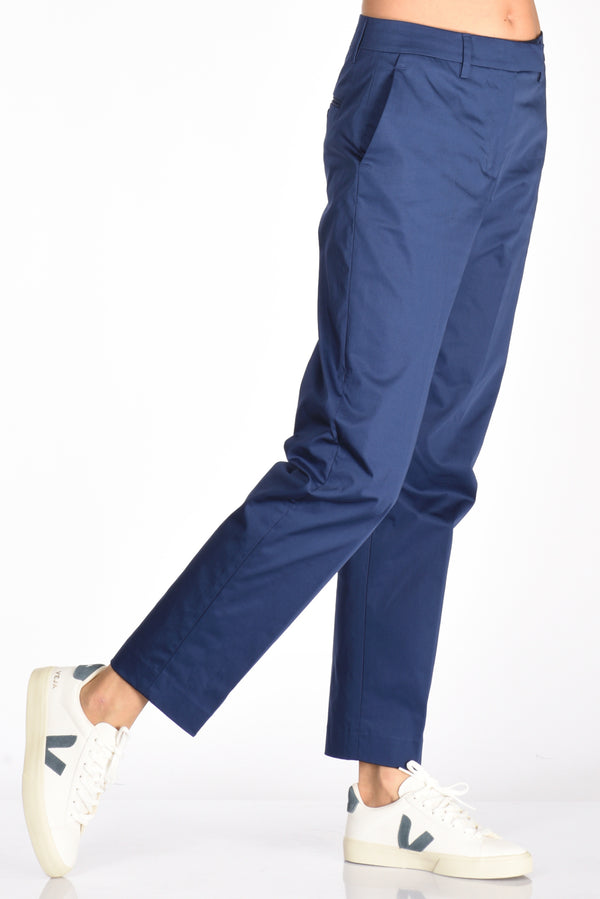 True Royal Pantalone Cady Blu Donna